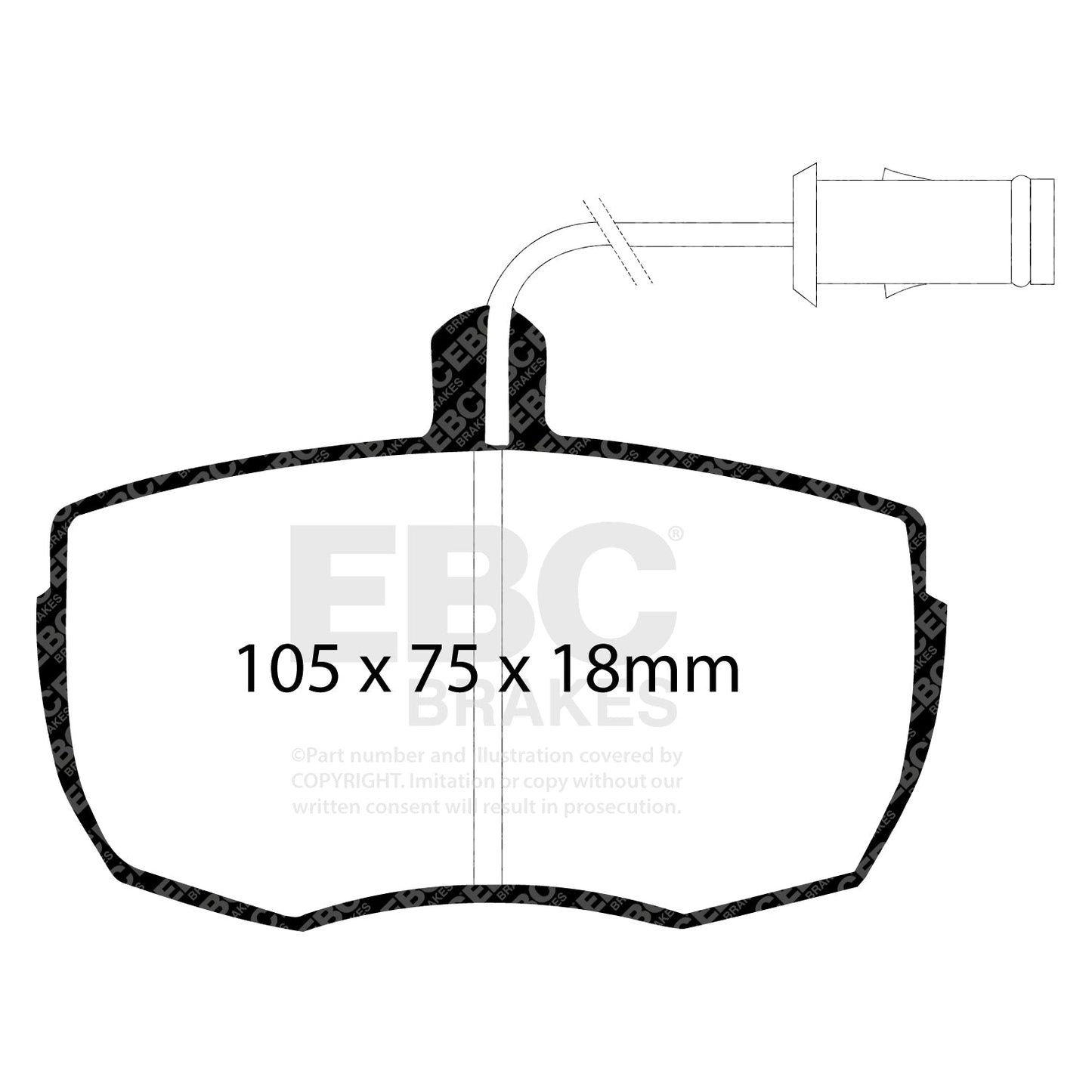 EBC Brakes Pad and Disc Kit (PD06KF340)