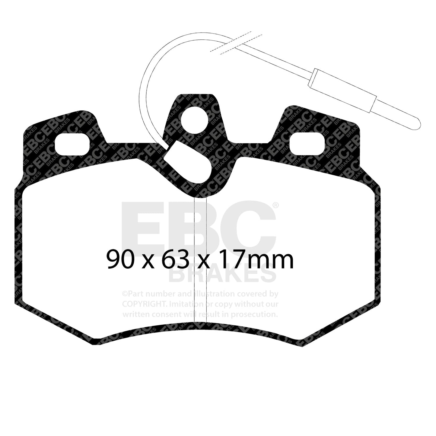 EBC Brakes Pad and Disc Kit (PD03KF356)