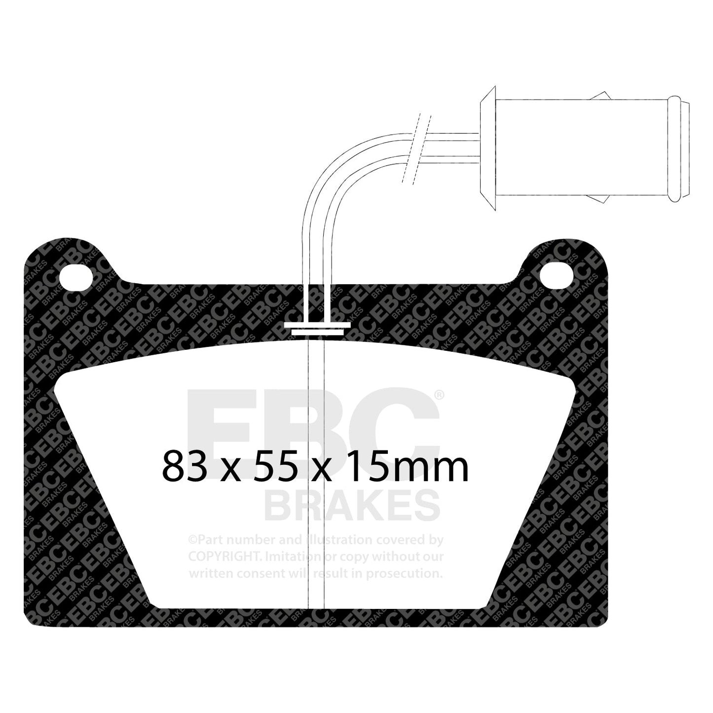 EBC Brakes Pad  and  Disc Kit (PD01KF1229)