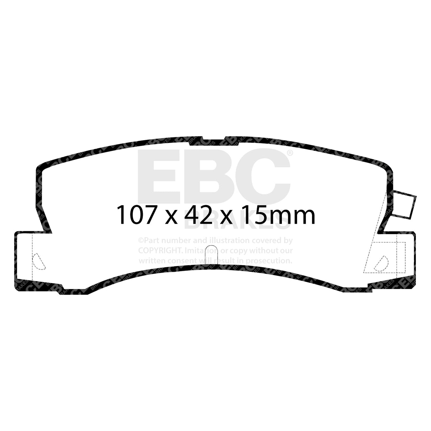 EBC Brakes Pad and Disc Kit (PD03KR693)