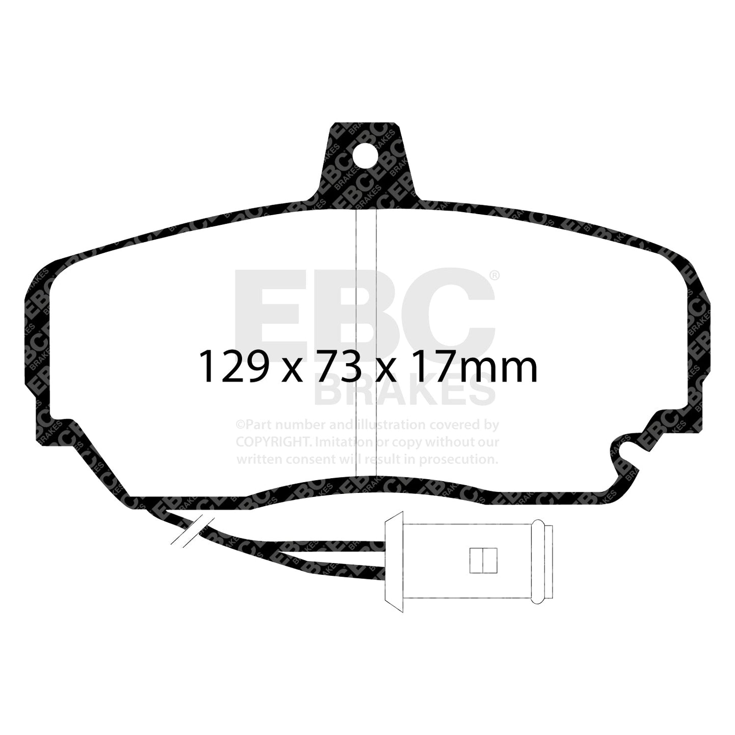 EBC Brakes Pad  and  Disc Kit (PD01KF1316)