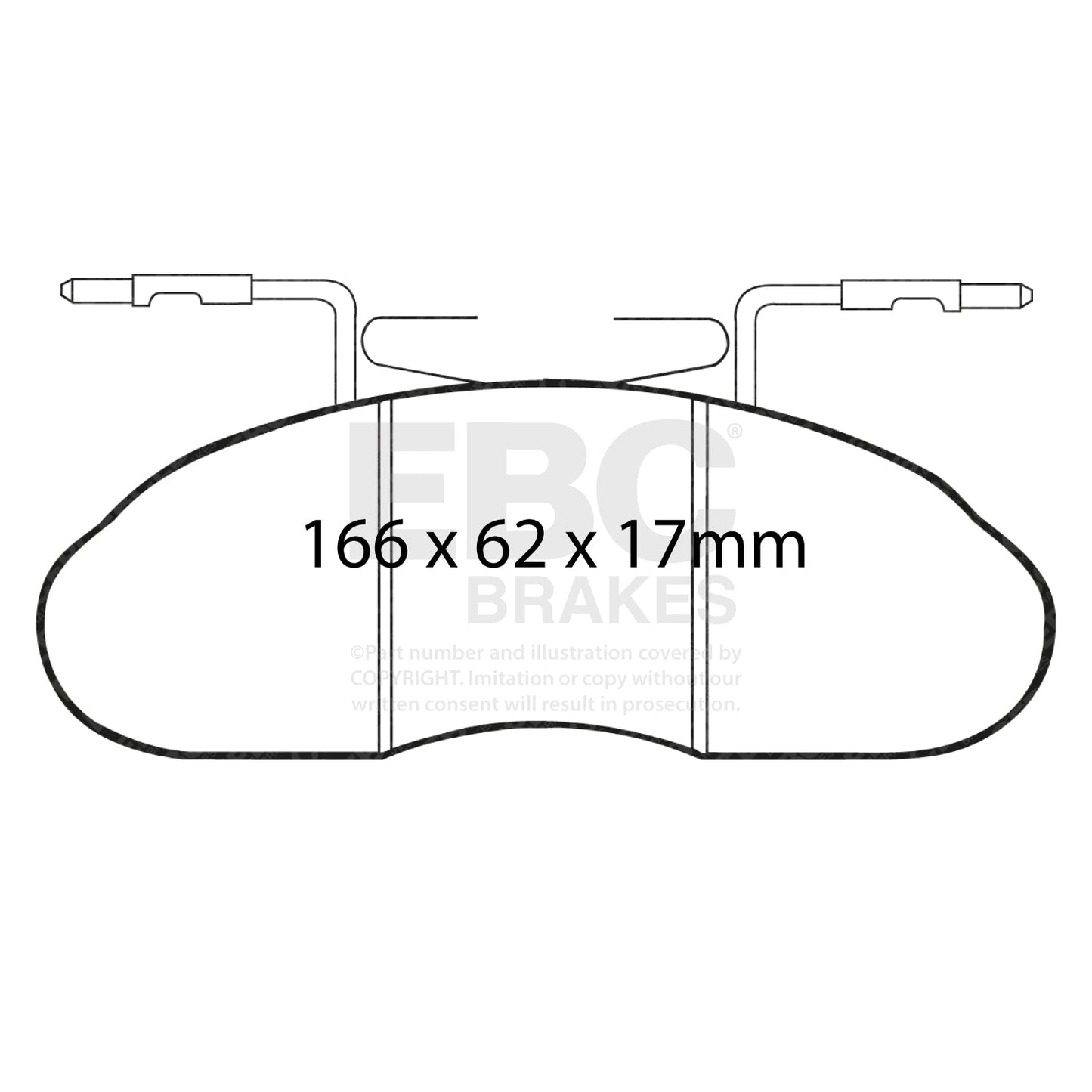 EBC Brakes Pad and Disc Kit (PDKF1726)