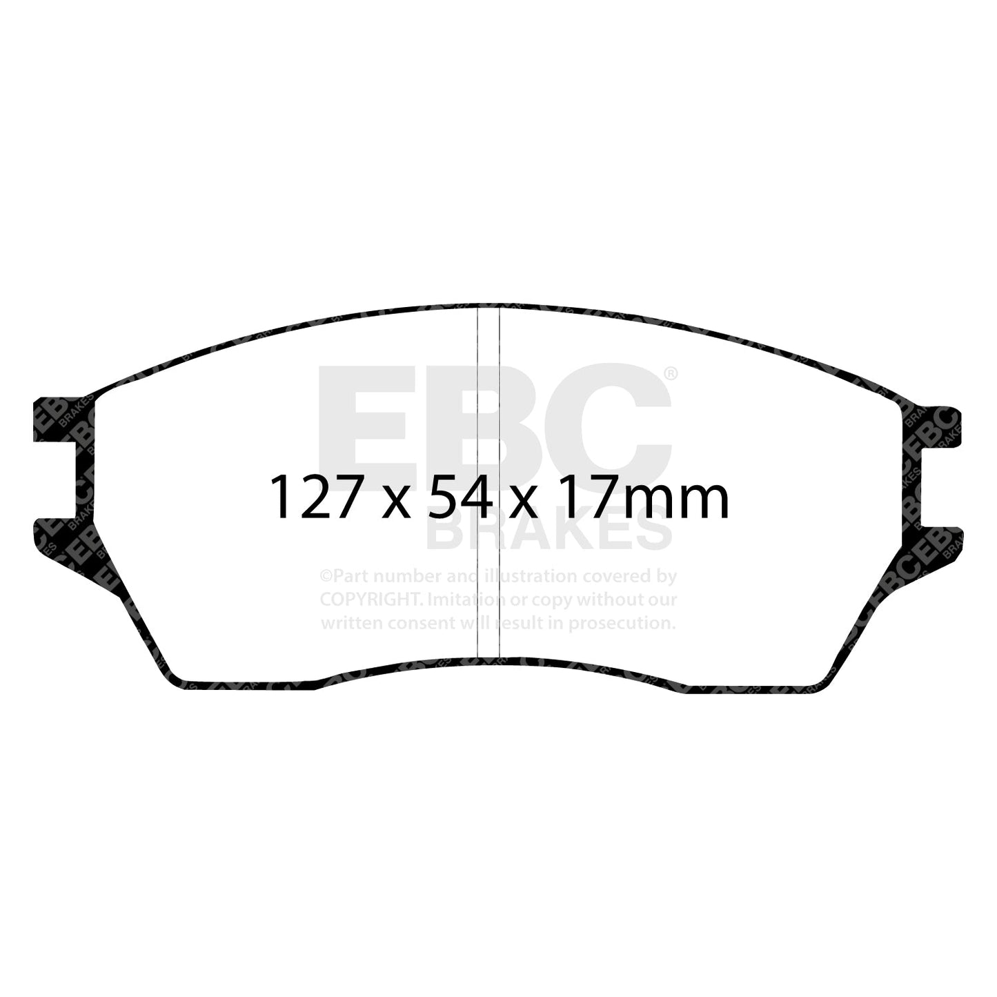 EBC Brakes Pad and Disc Kit (PDKF908)