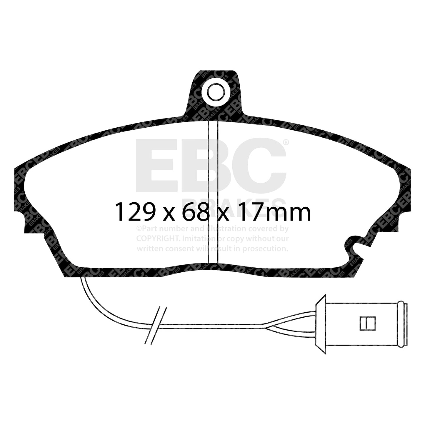 EBC Brakes Pad and Disc Kit (PDKF1738)