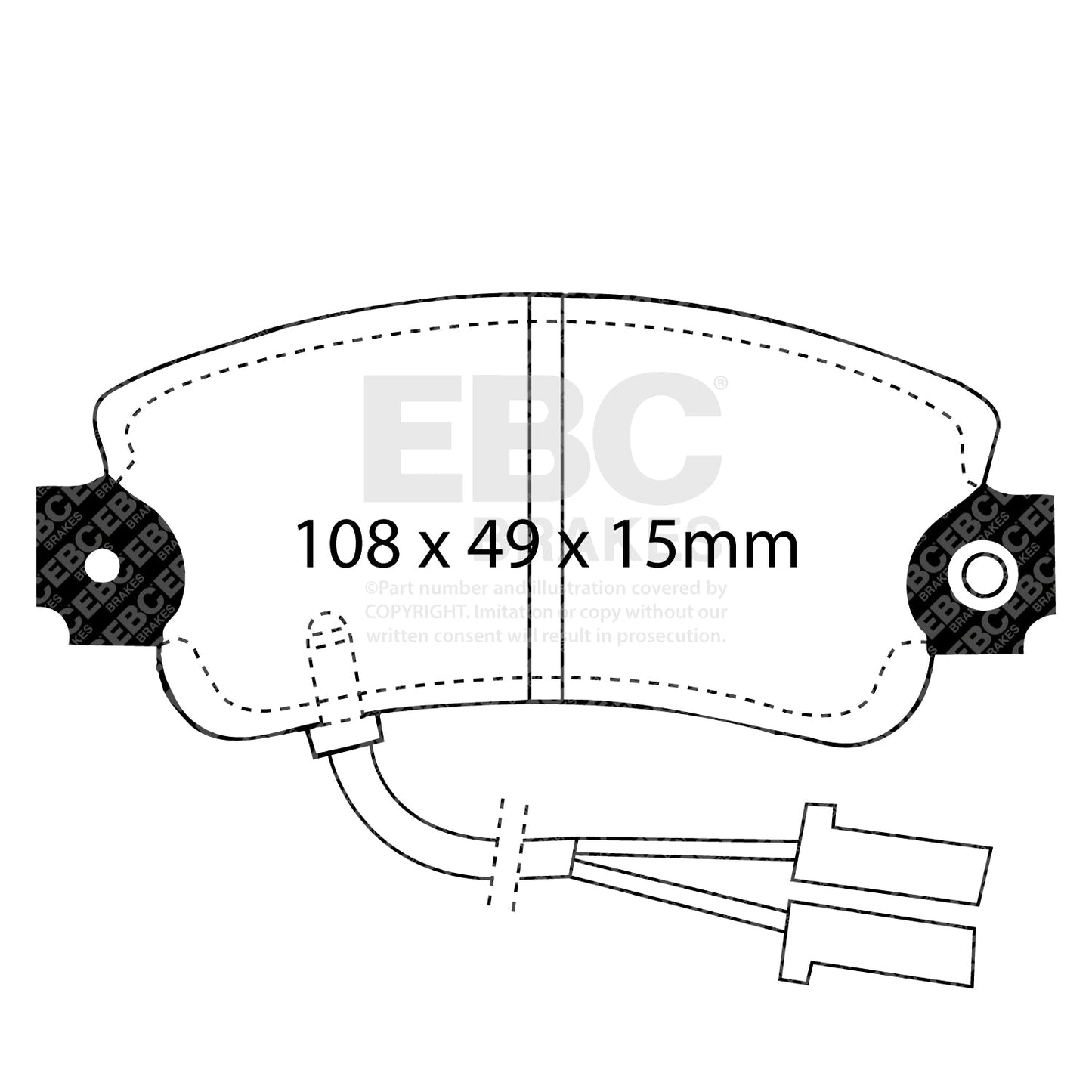 EBC Brakes Pad and Disc Kit (PDKF079)