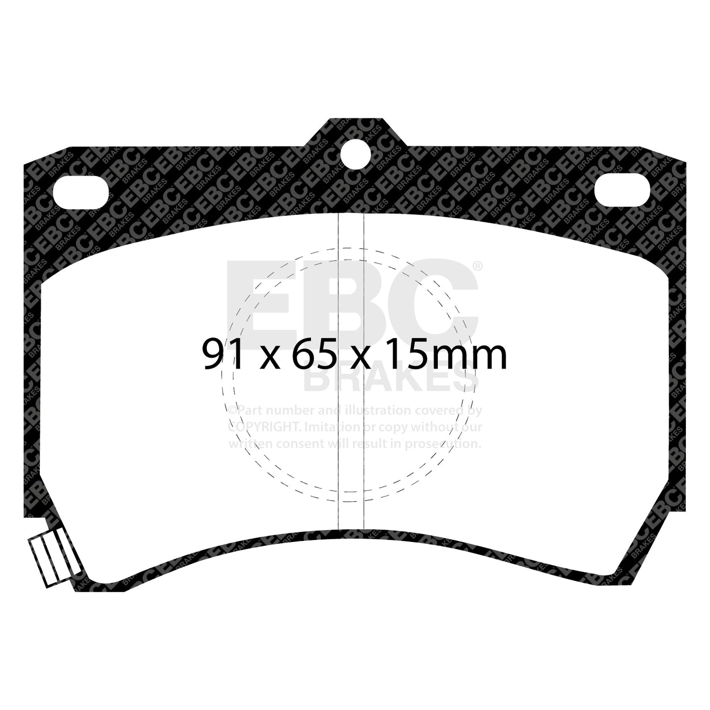 EBC Brakes Pad and Disc Full vehicle Kit (PD40K1113)
