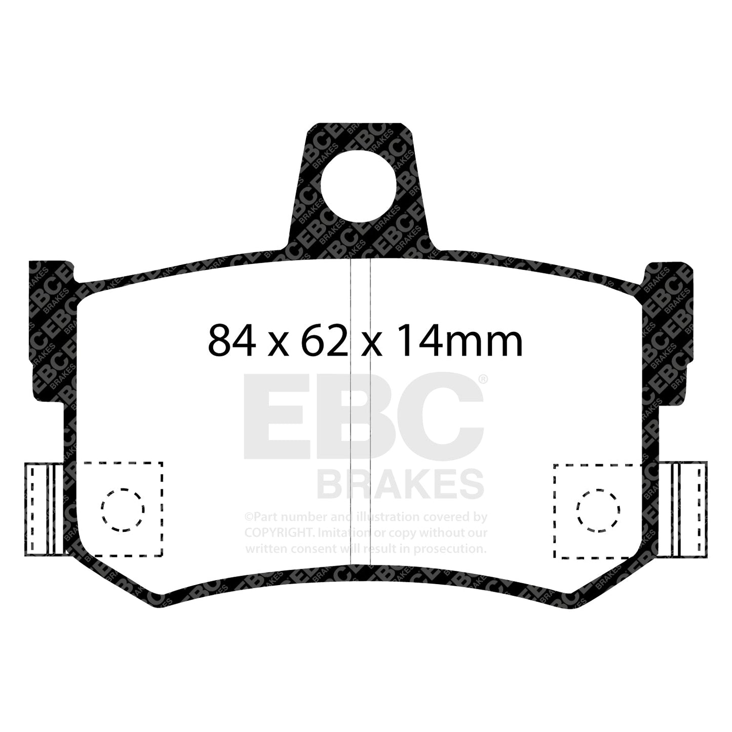 EBC Brakes Pad and Disc Kit (PDKR038)