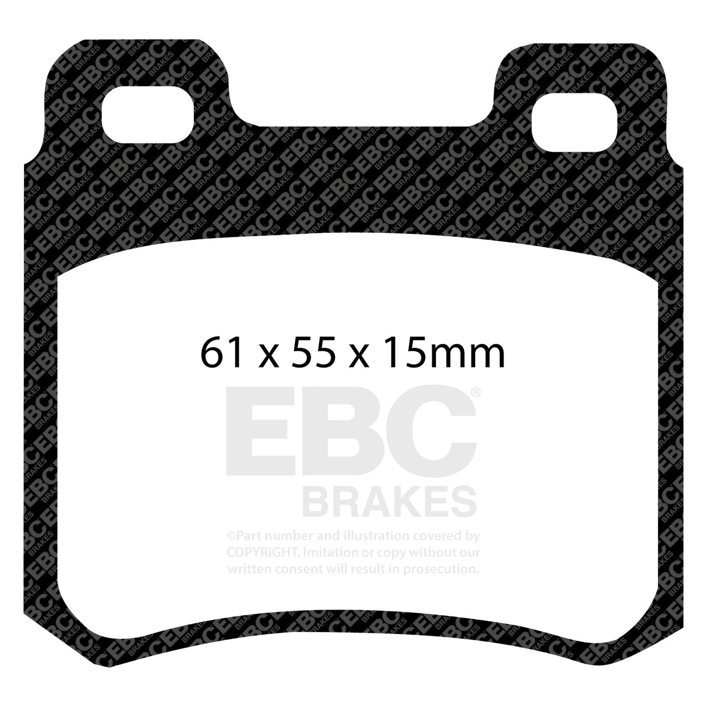 EBC Brakes Pad and Disc Kit (PD06KR262)