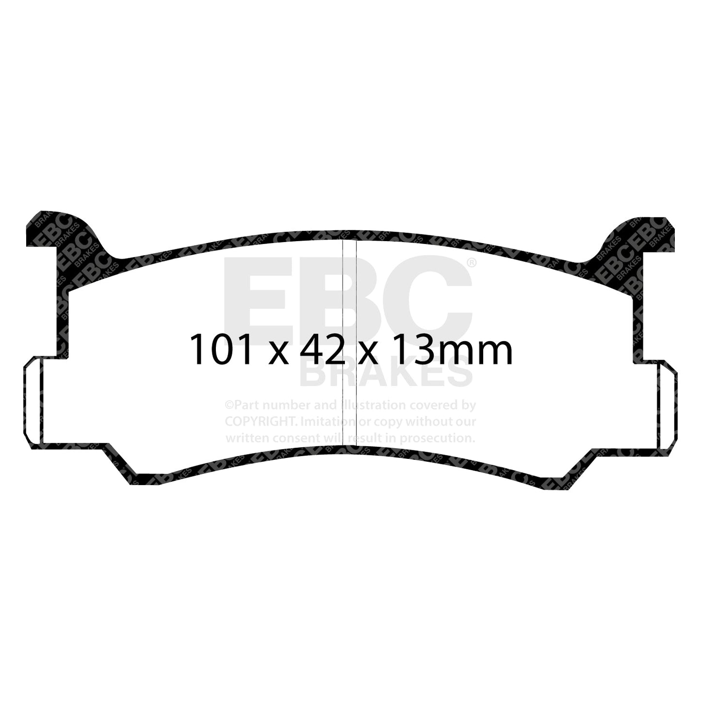 EBC Brakes Pad and Disc Kit (PDKR541)