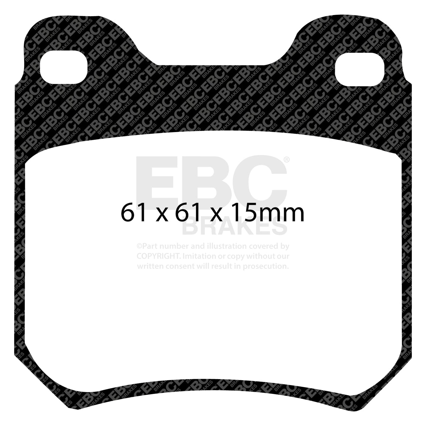 EBC Brakes Pad  and  Disc Kit (PD02KR323)