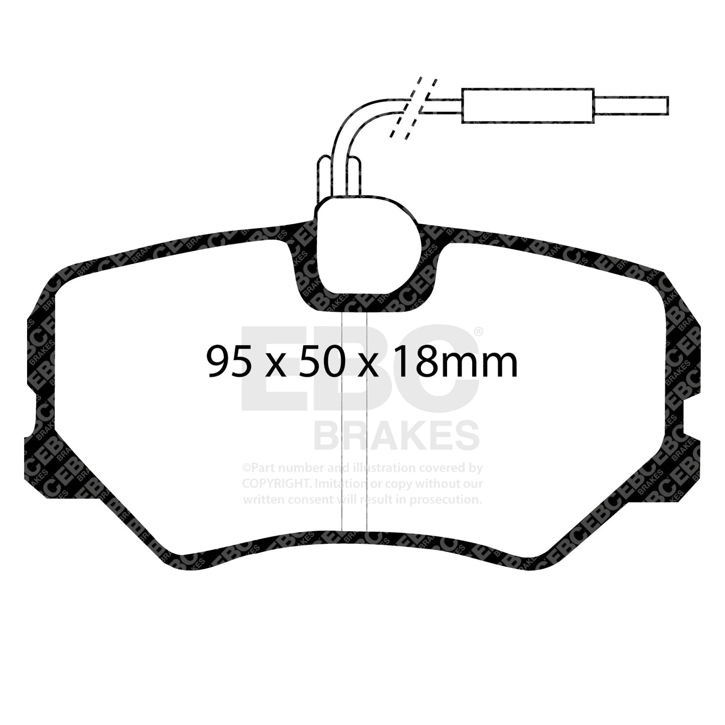 EBC Brakes Pad and Disc Kit (PD03KF946)