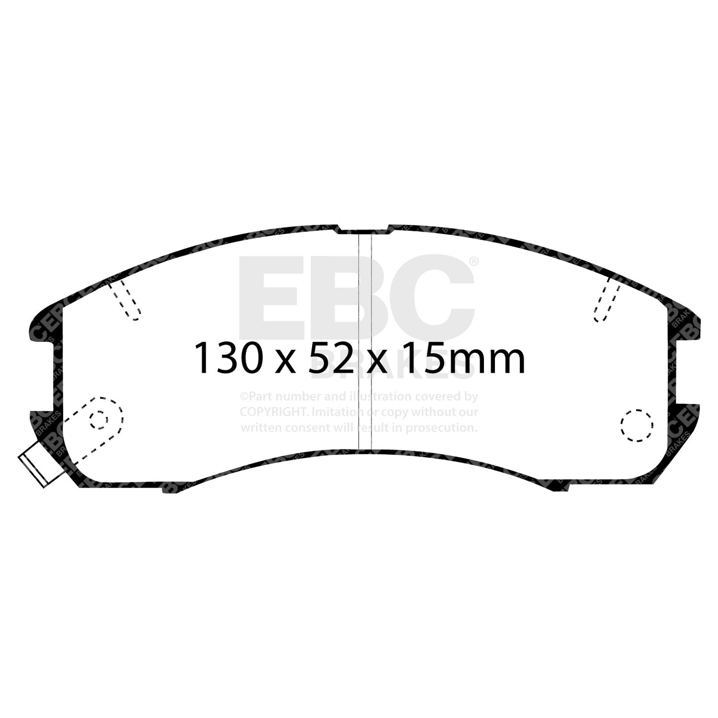 EBC Brakes Pad and Disc Full vehicle Kit (PD40K1123)