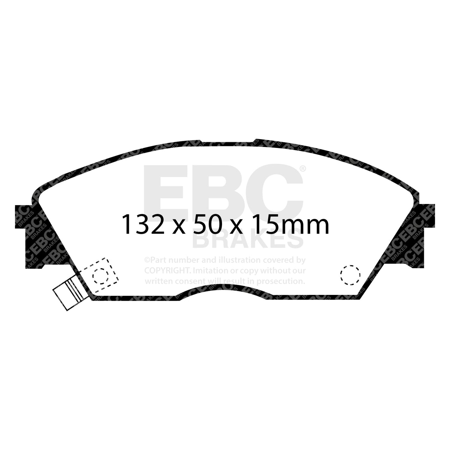 EBC Brakes Pad and Disc Kit (PD11KF1006)