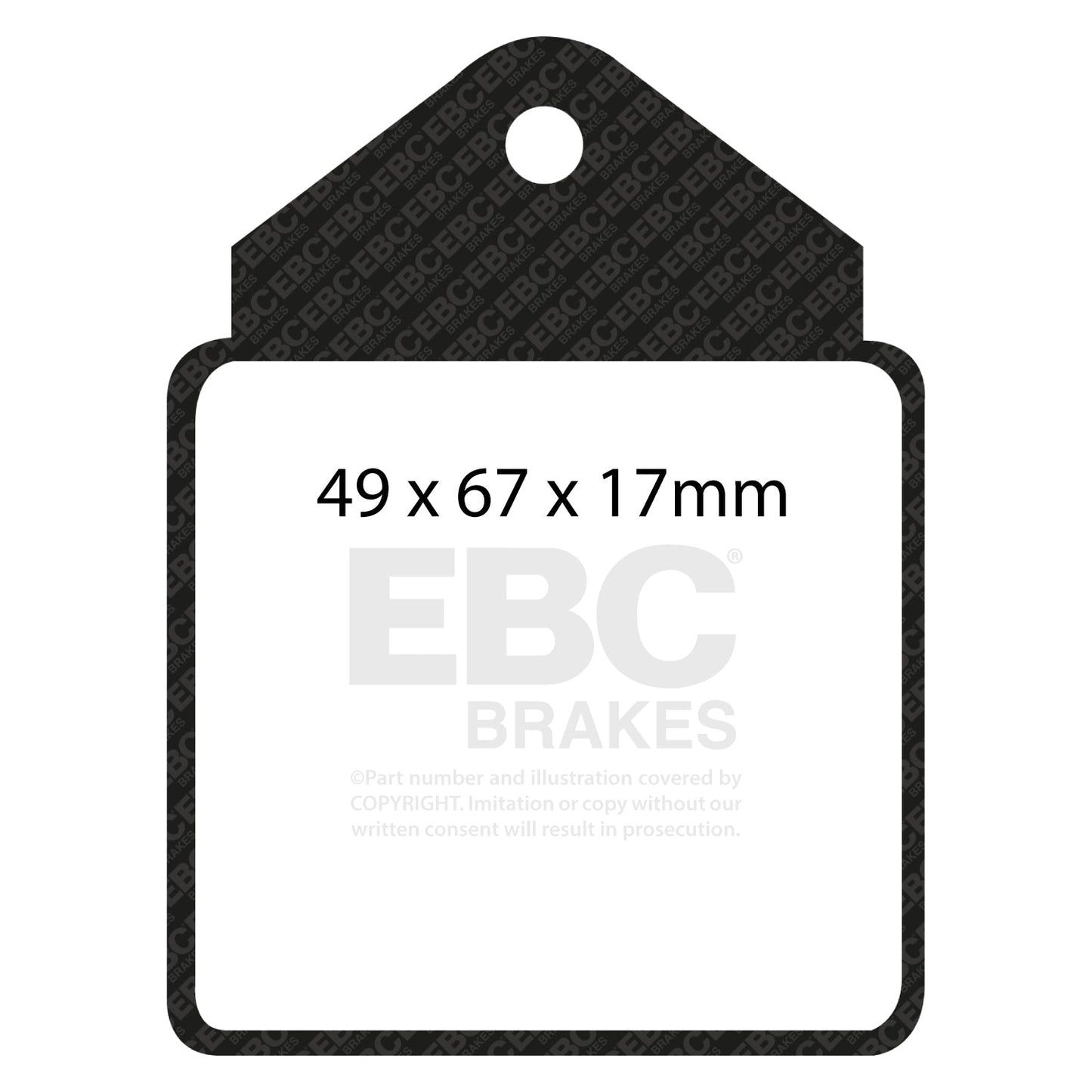 EBC Brakes Pad and Disc Kit (PD03KR357)