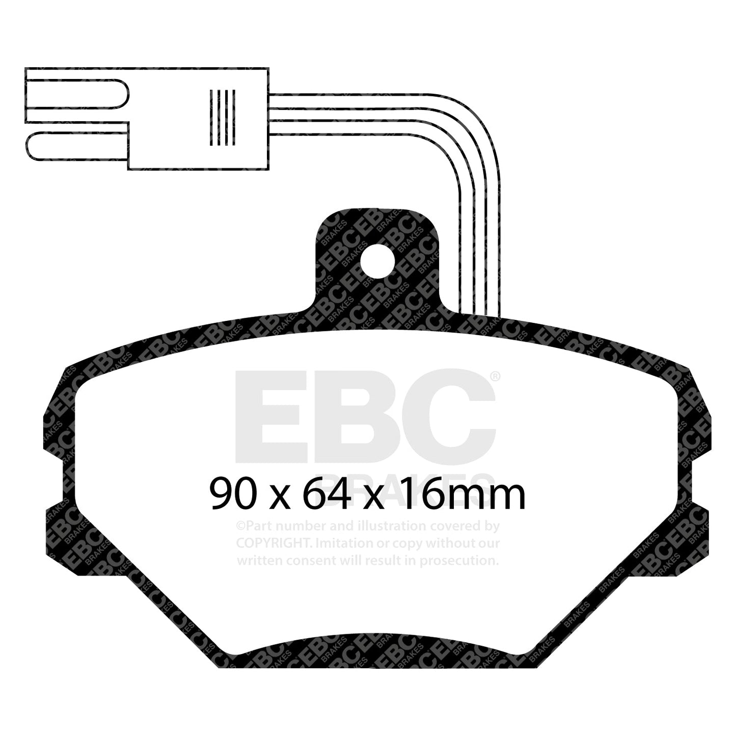 EBC Brakes Pad and Disc Kit (PDKF2179)