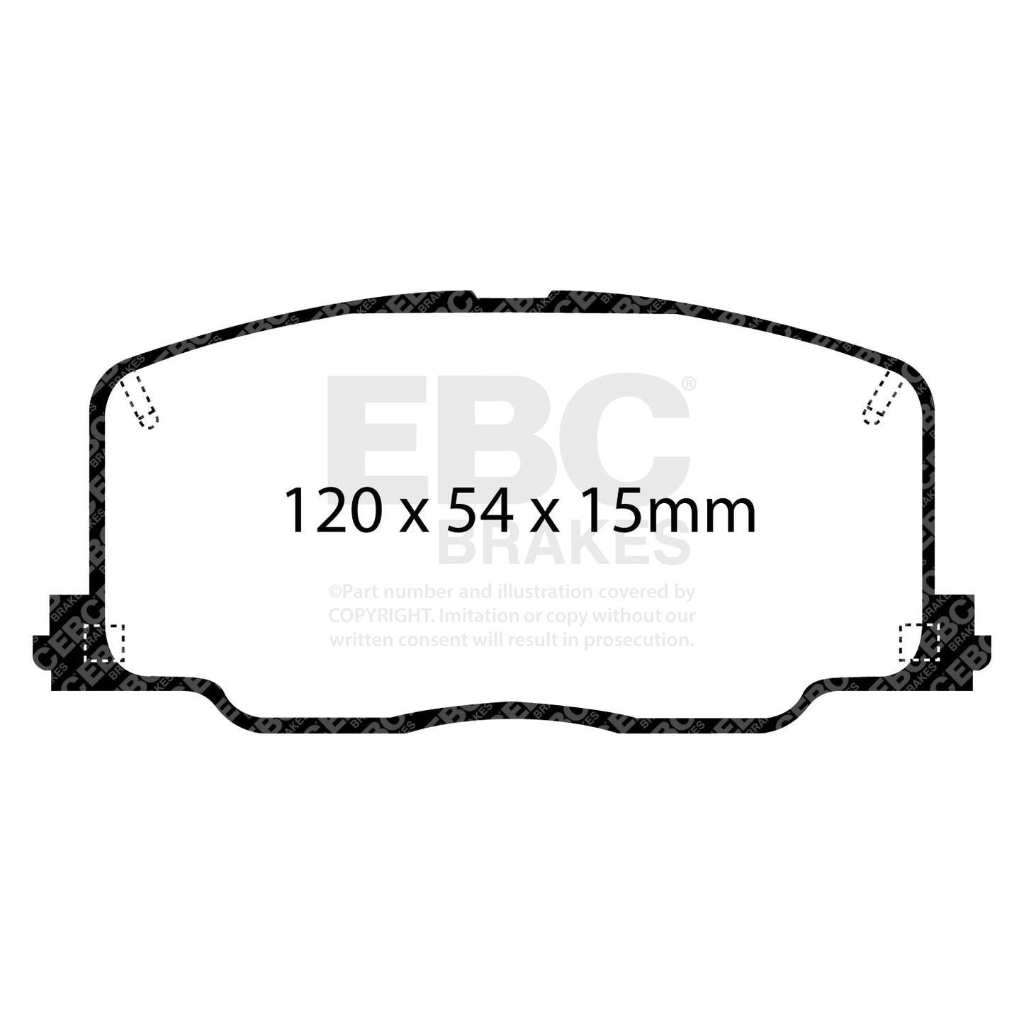 EBC Brakes Pad  and  Disc Kit (PD01KF1462)