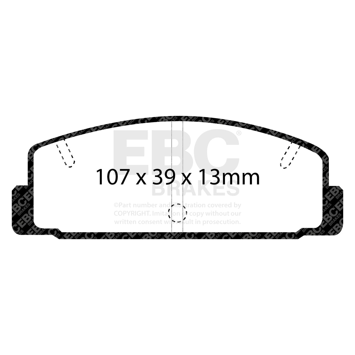 EBC Brakes Pad and Disc Full vehicle Kit (PD40K1110)