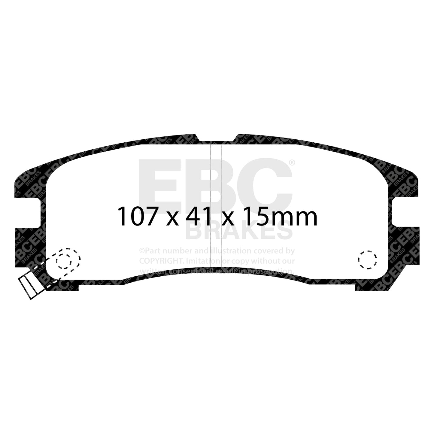 EBC Brakes Pad and Disc Kit (PD13KR156)