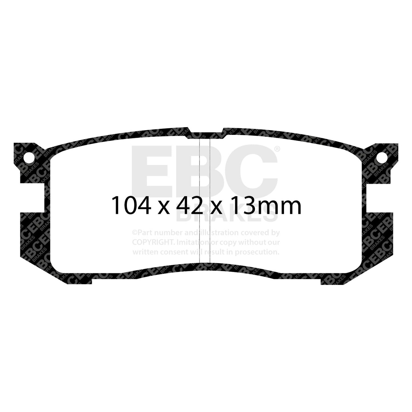 EBC Brakes Pad and Disc Kit (PDKR547)