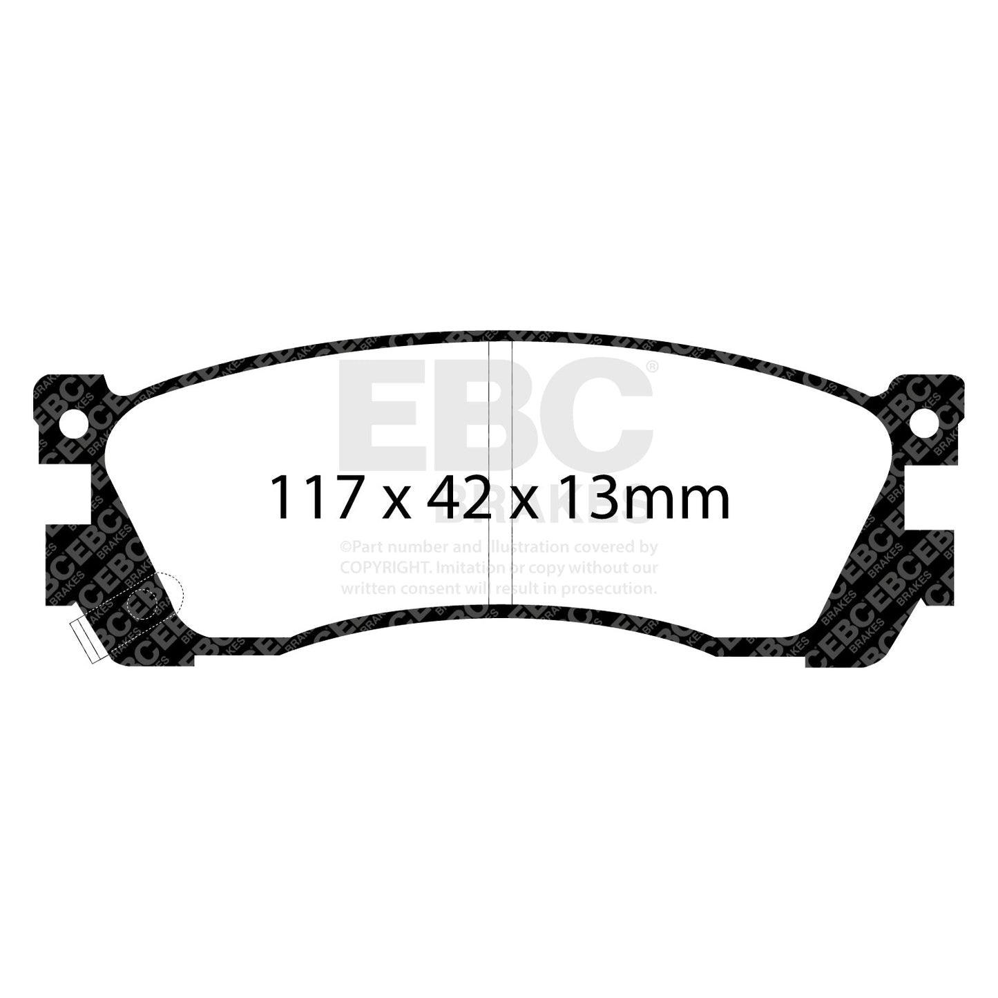 EBC Brakes Pad and Disc Kit (PDKR563)
