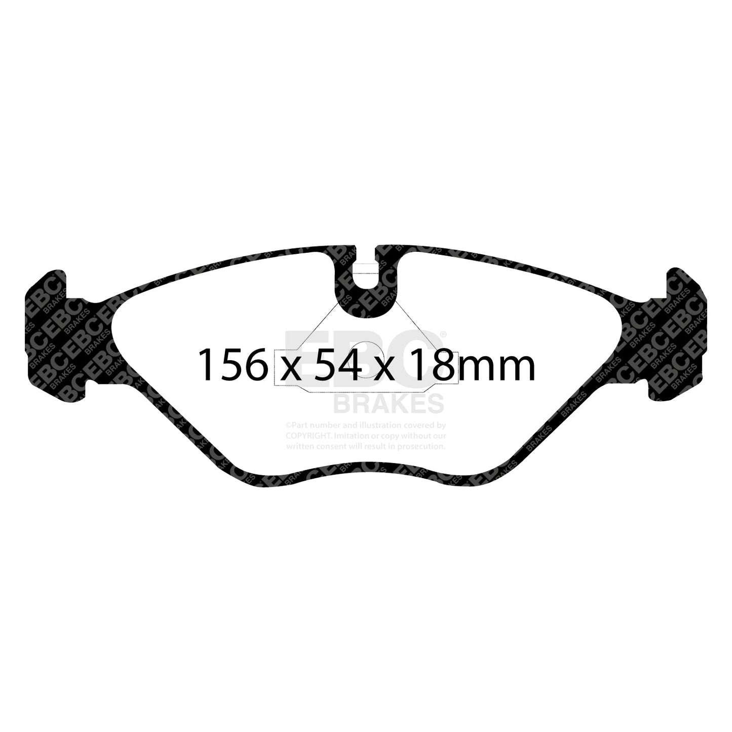 EBC Brakes Pad and Disc Kit (PD03KF1059)