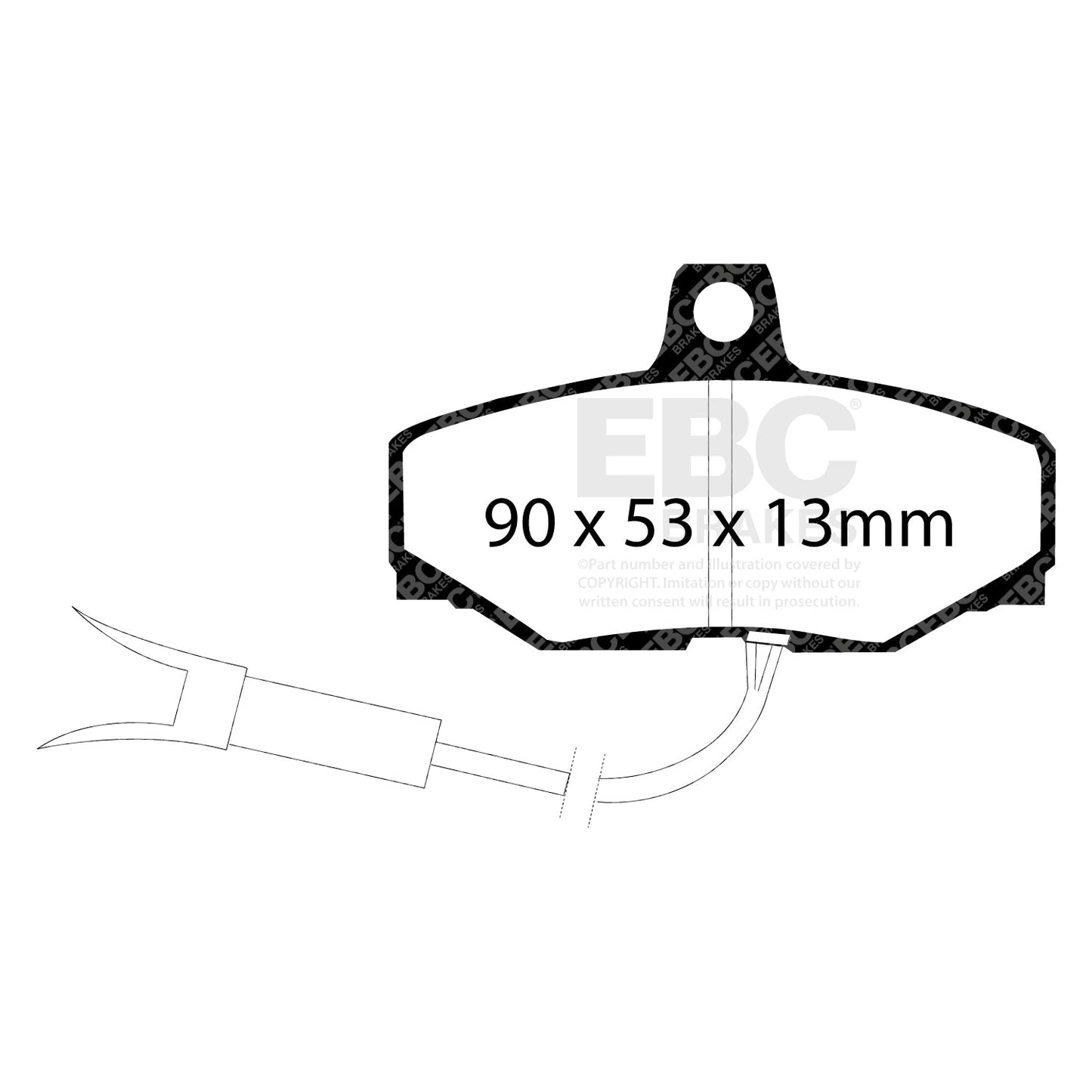 EBC Brakes Pad  and  Disc Kit (PD02KR157)