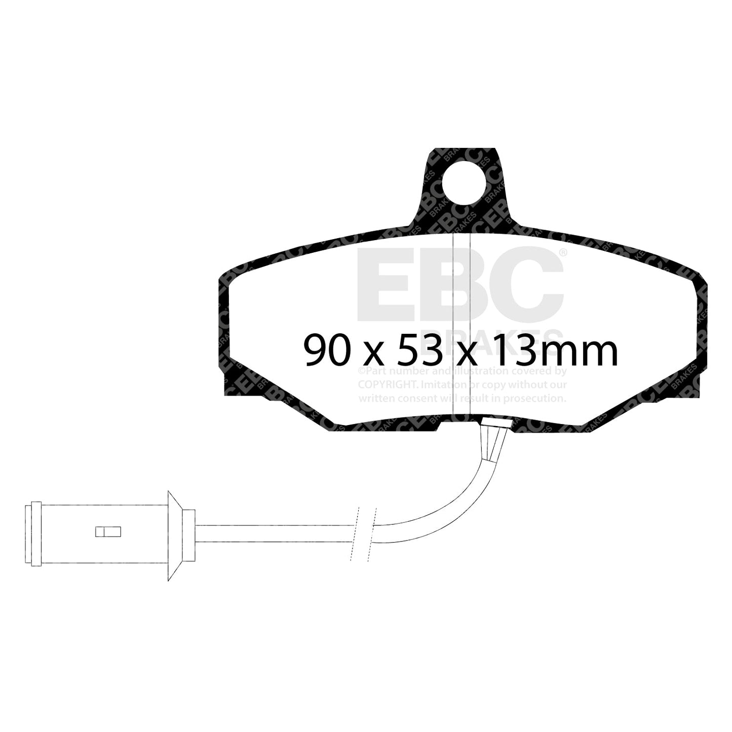 EBC Brakes Pad  and  Disc Kit (PD02KR156)
