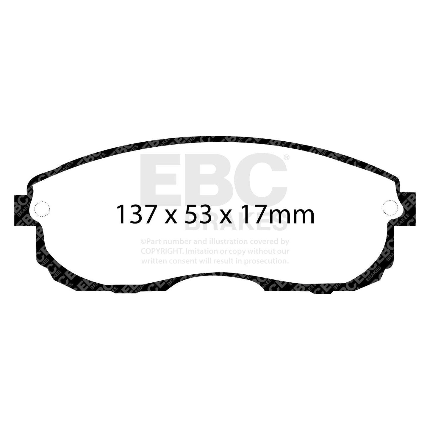 EBC Brakes Pad and Disc Kit (PD12KF209)
