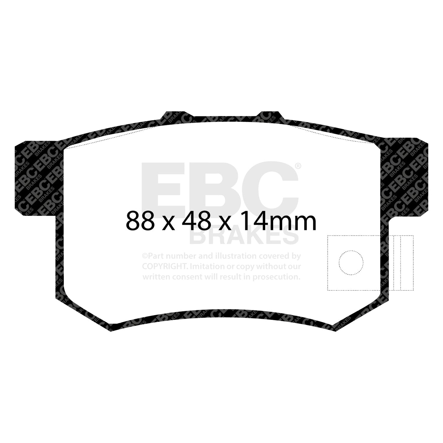 EBC Brakes Pad and Disc Kit (PD11KR537)