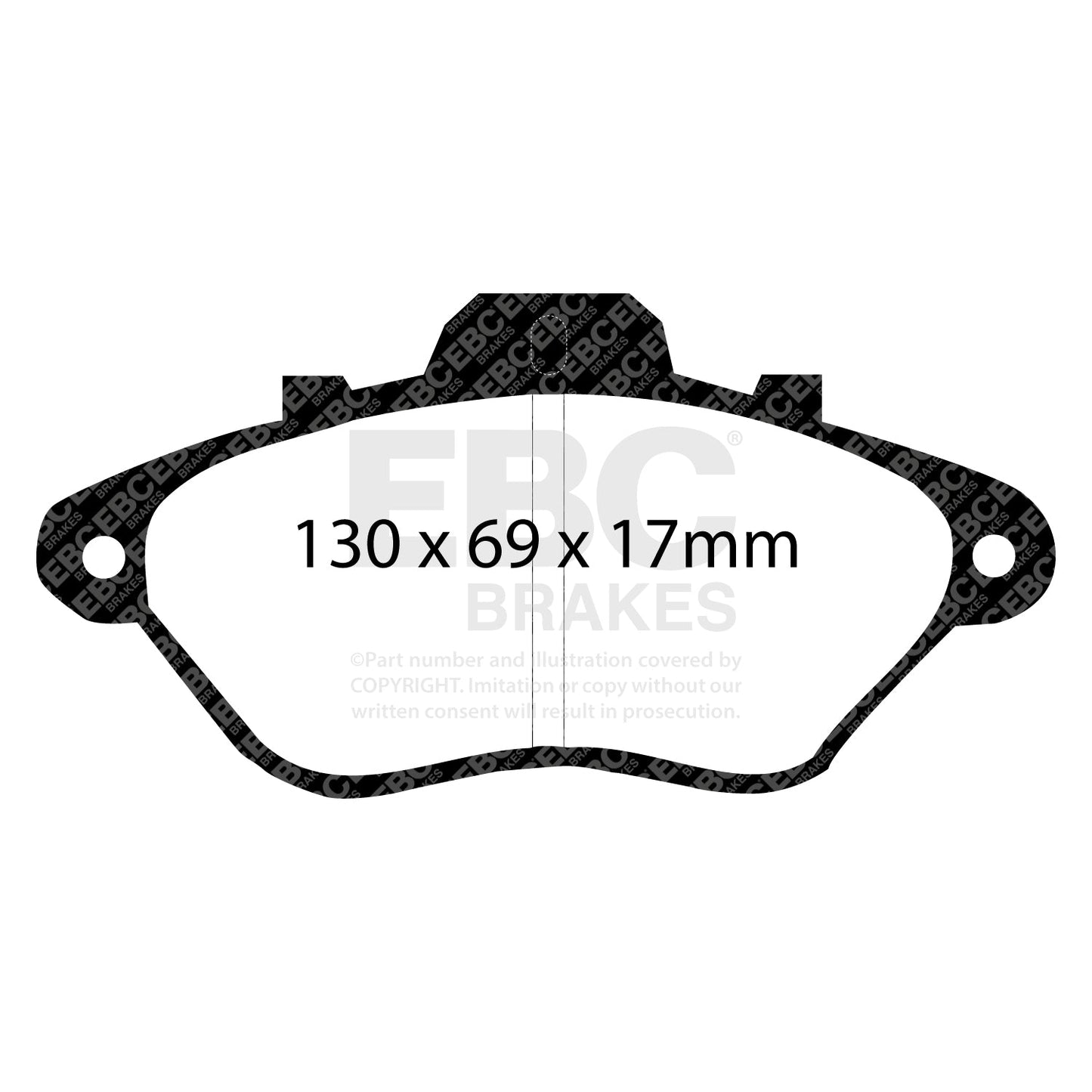 EBC Brakes Pad and Disc Kit (PDKF502)