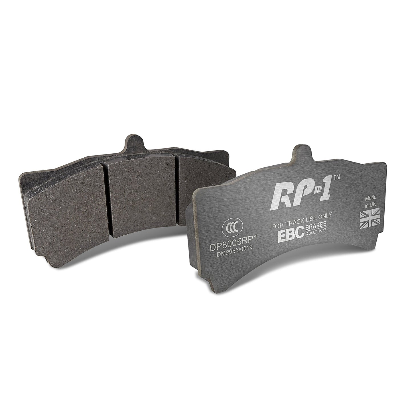 EBC RP1 Track pads for Hi- Spec  Mega Monster 6    (DP8005RP1) Front