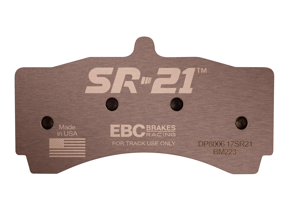 EBC SR Series Race Pads DP8006.17SR21 Front
