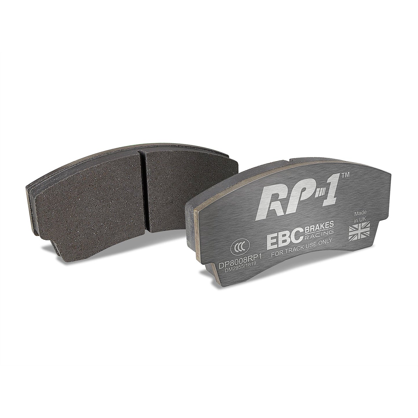 EBC RP1 Track pads for D2 Racing  Rear 6 Piston    , Rear (DP8008RP1) Front