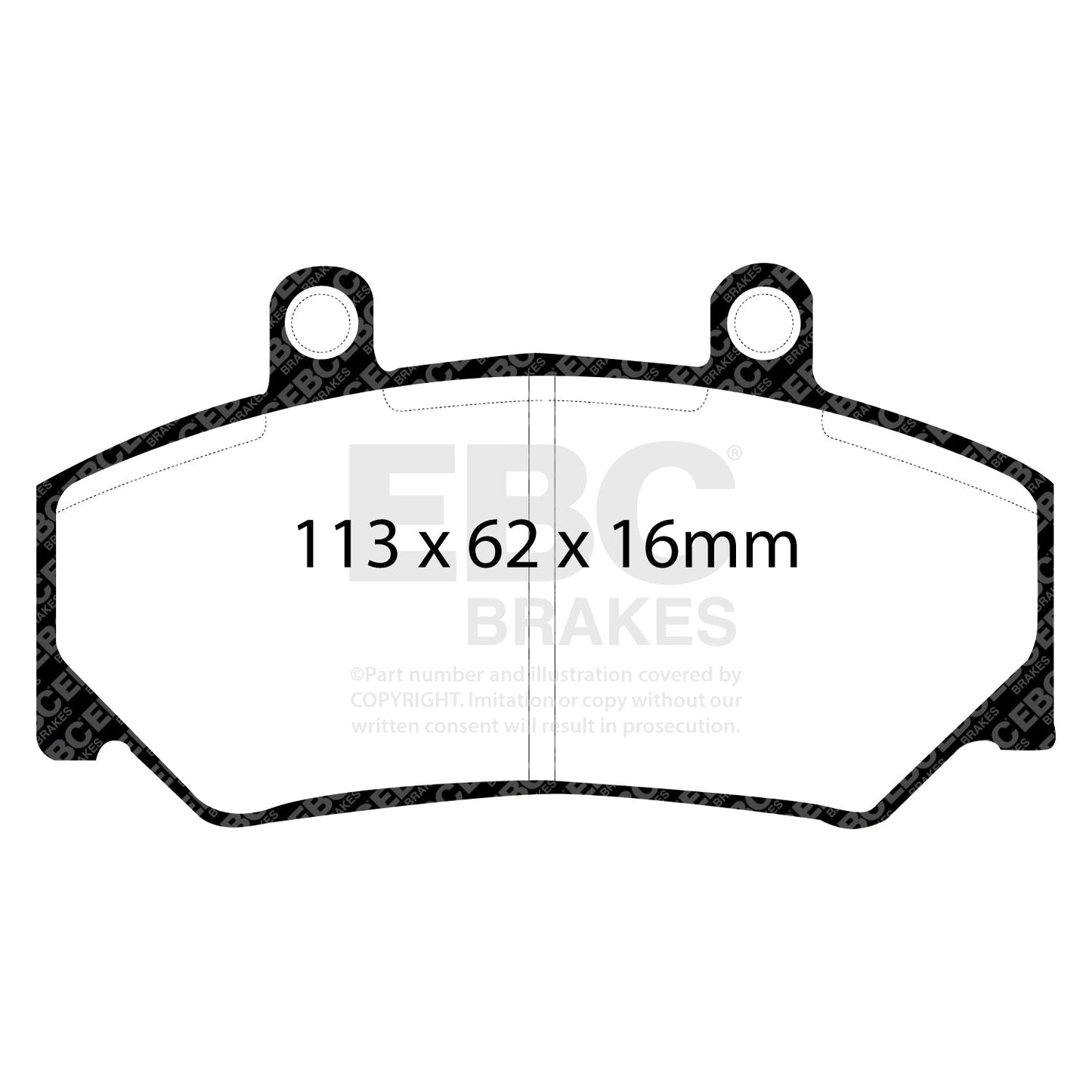EBC Brakes Pad and Disc Kit (PDKF2307)
