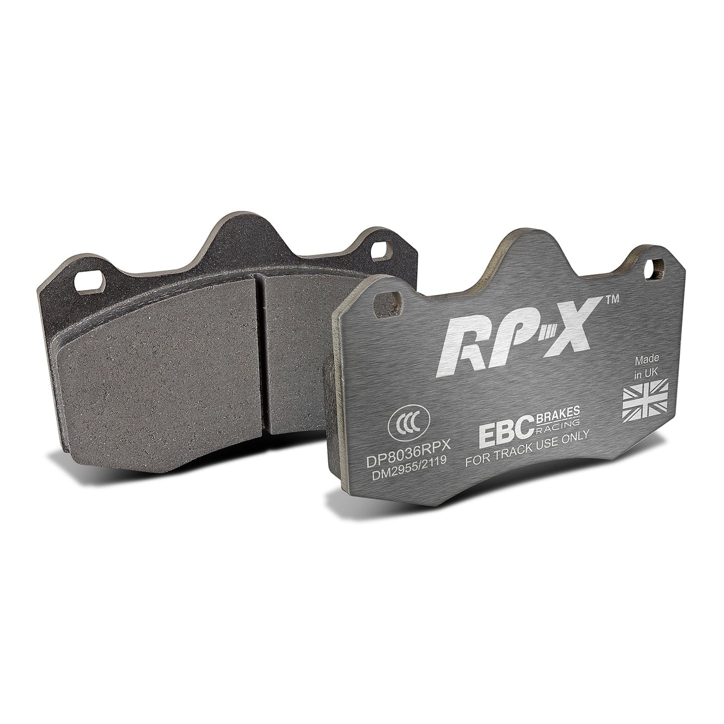 EBC RPX Track pads for AP Racing  CP9541 CP6600D55   (DP8036RPX) Front