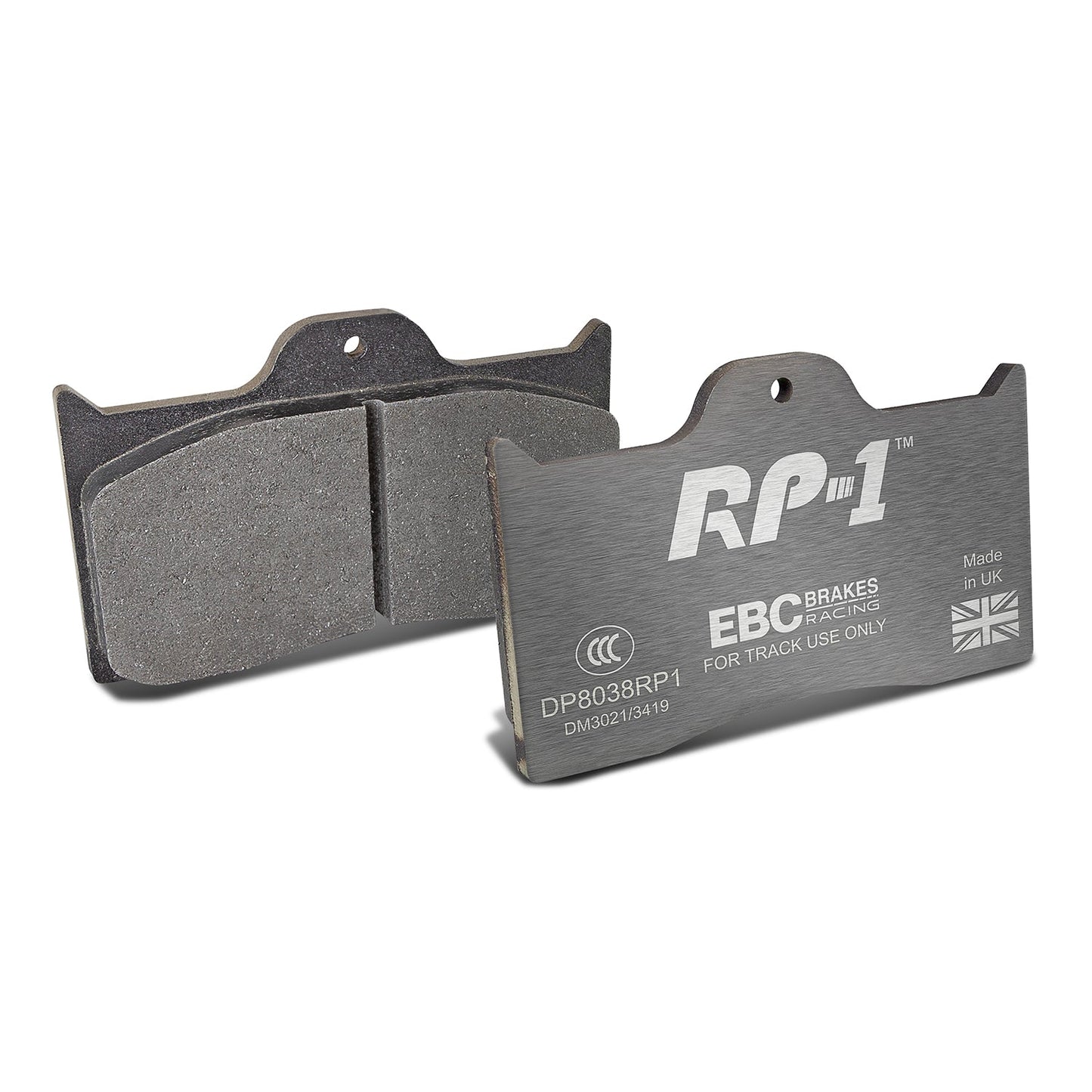 EBC RP1 Track pads for Wilwood  Dynalite forged  7112   (DP8038RP1) Front