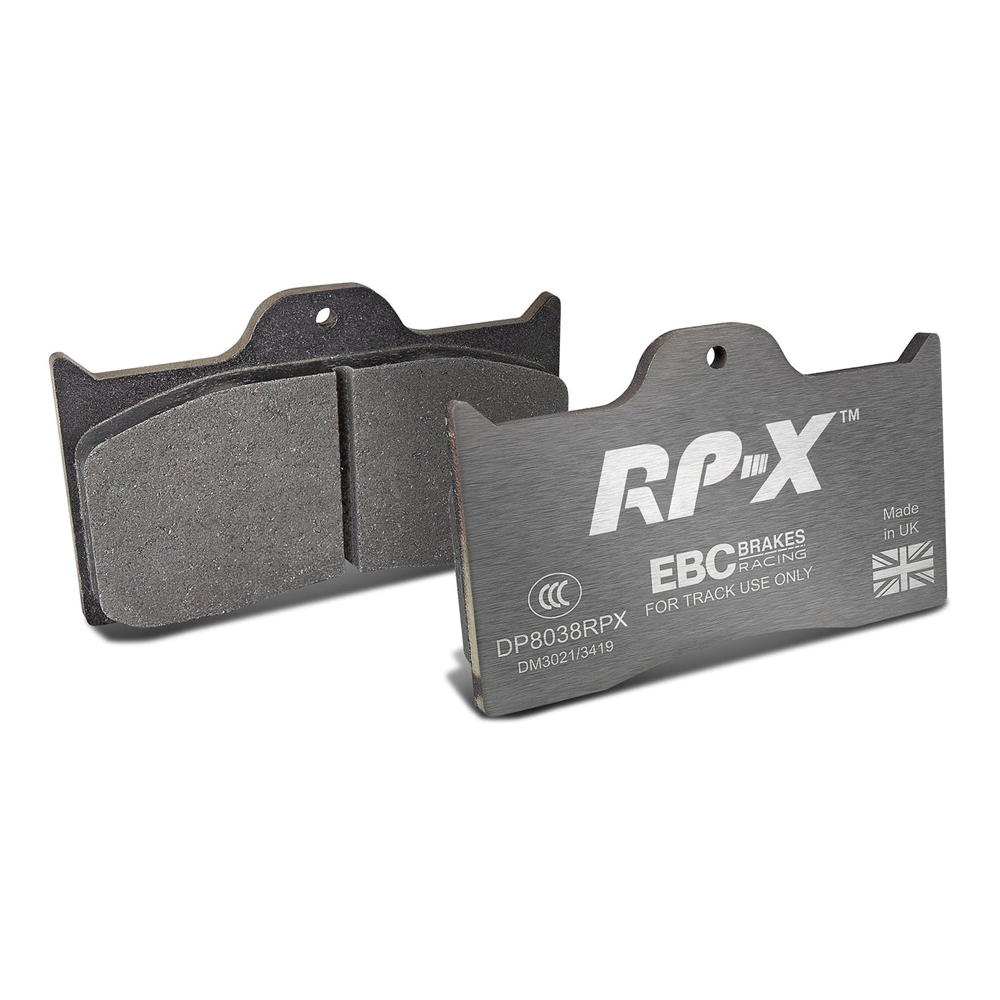 EBC RPX Track pads for Wilwood  Dynalite forged  7112   (DP8038RPX) Front