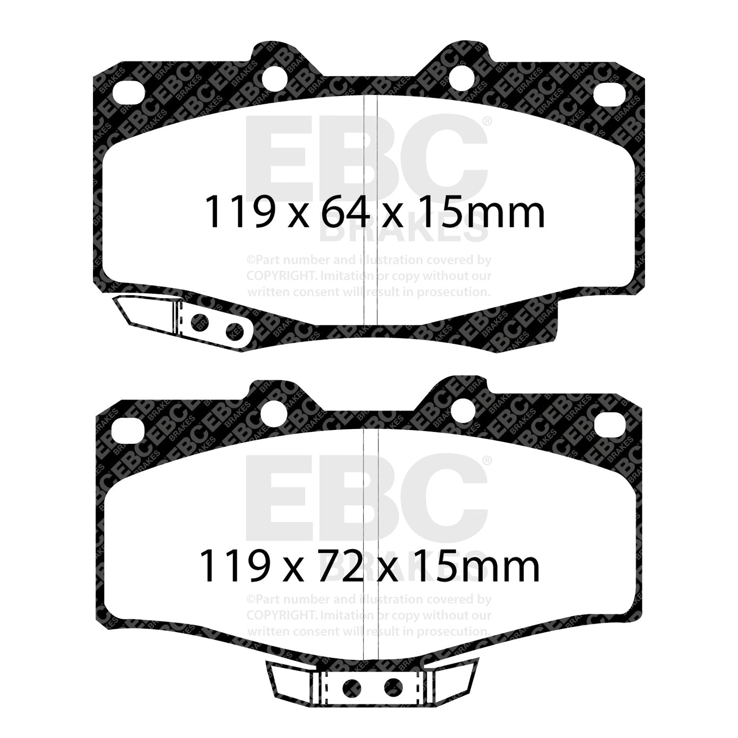 EBC Brakes Pad and Disc Kit (PDKF1899)