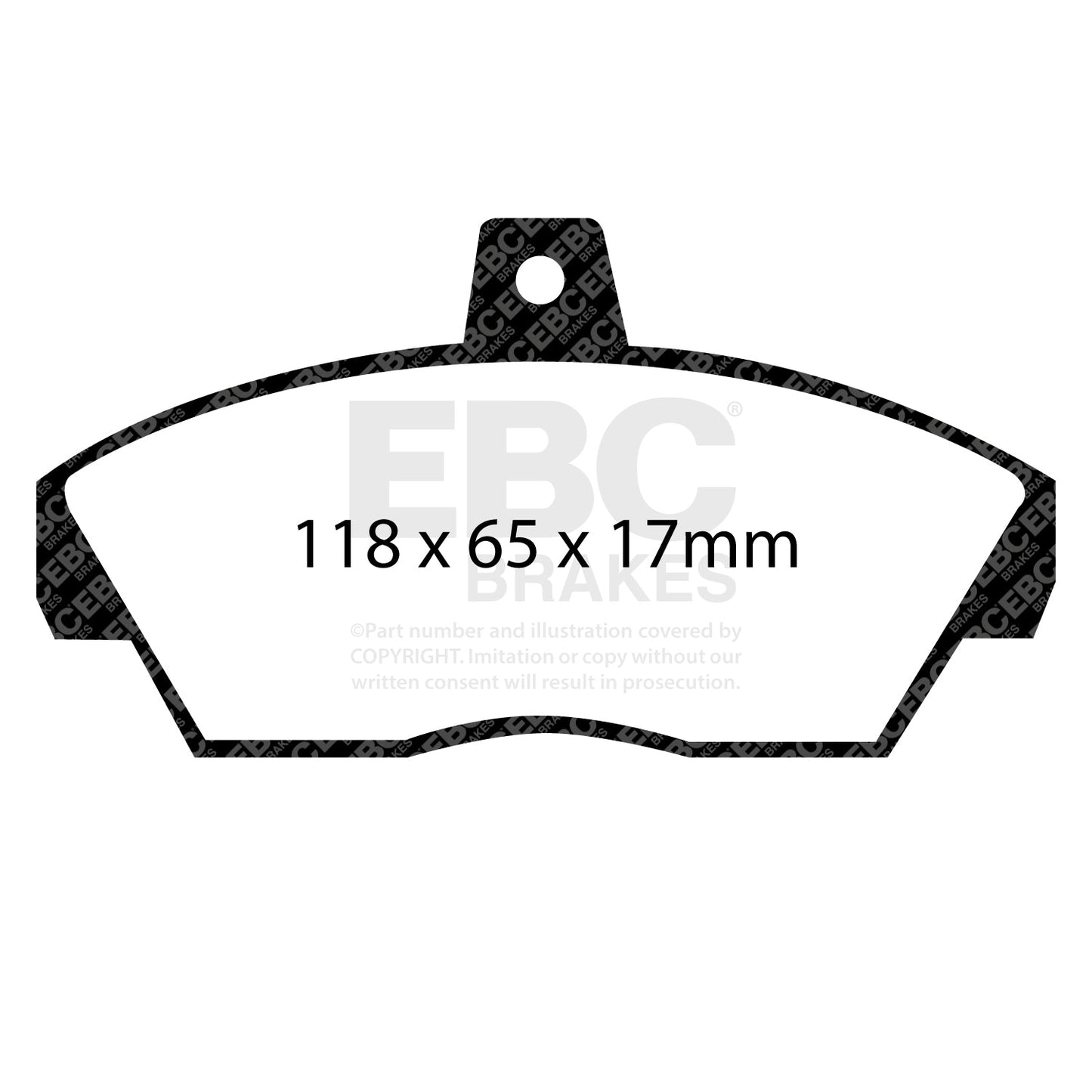 EBC Brakes Pad and Disc Kit (PDKF1737)