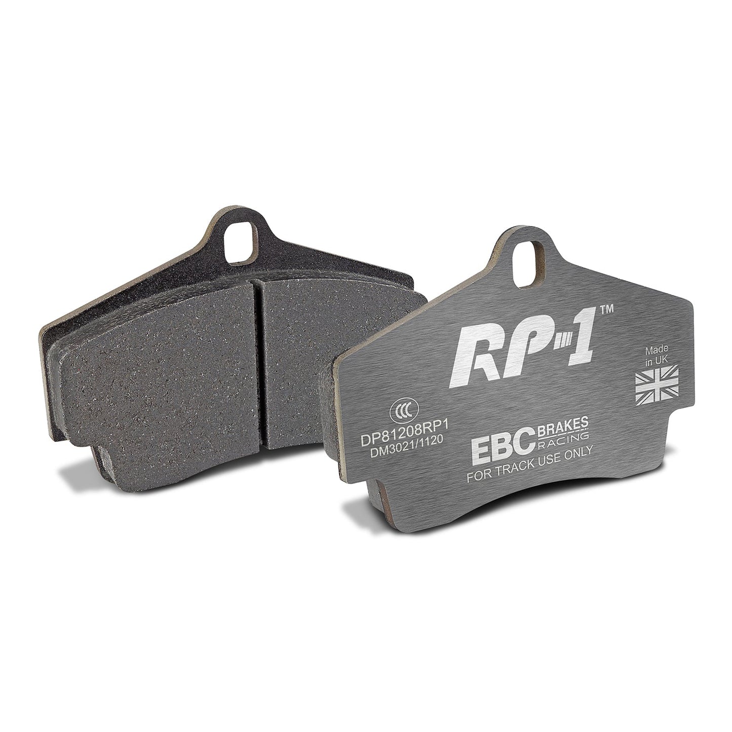 EBC RP1 Track pads for Movit  4M1    (DP81208RP1) Front