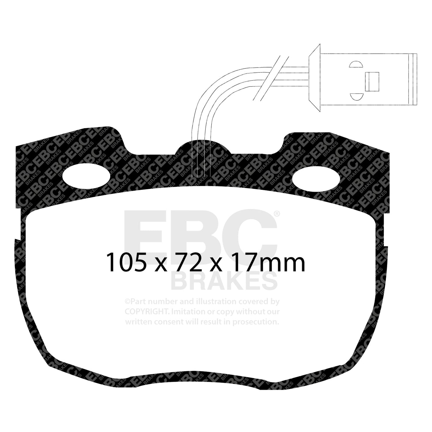 EBC Brakes Pad and Disc Kit (PD13KF407)