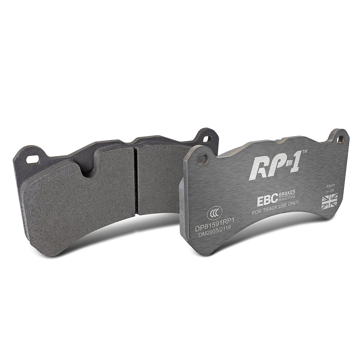 EBC RP1 Track pads for Brembo  XA5.M4.01 165   (DP81591RP1) Front