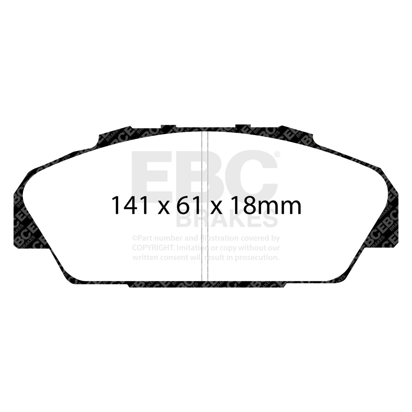 EBC Brakes Pad and Disc Kit (PDKF2309)