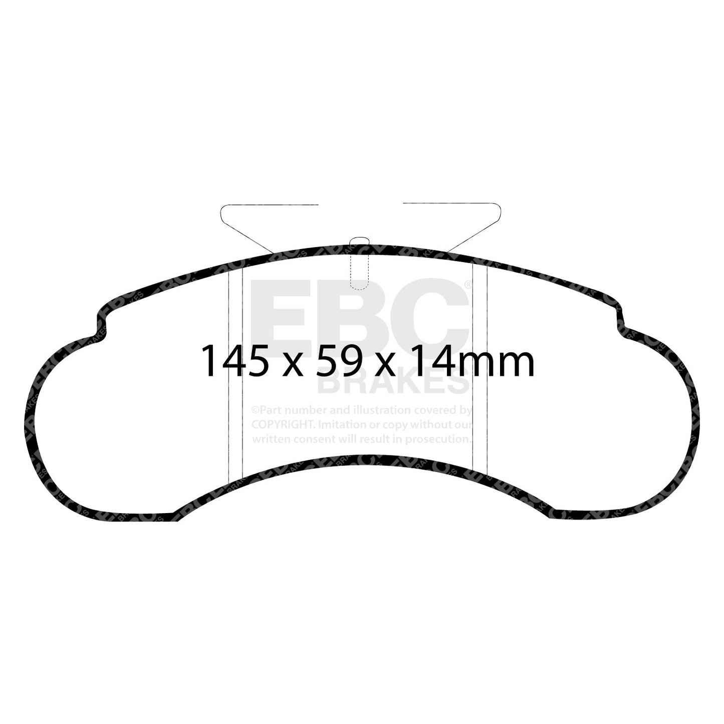 EBC Brakes Pad and Disc Kit (PDKF1231)