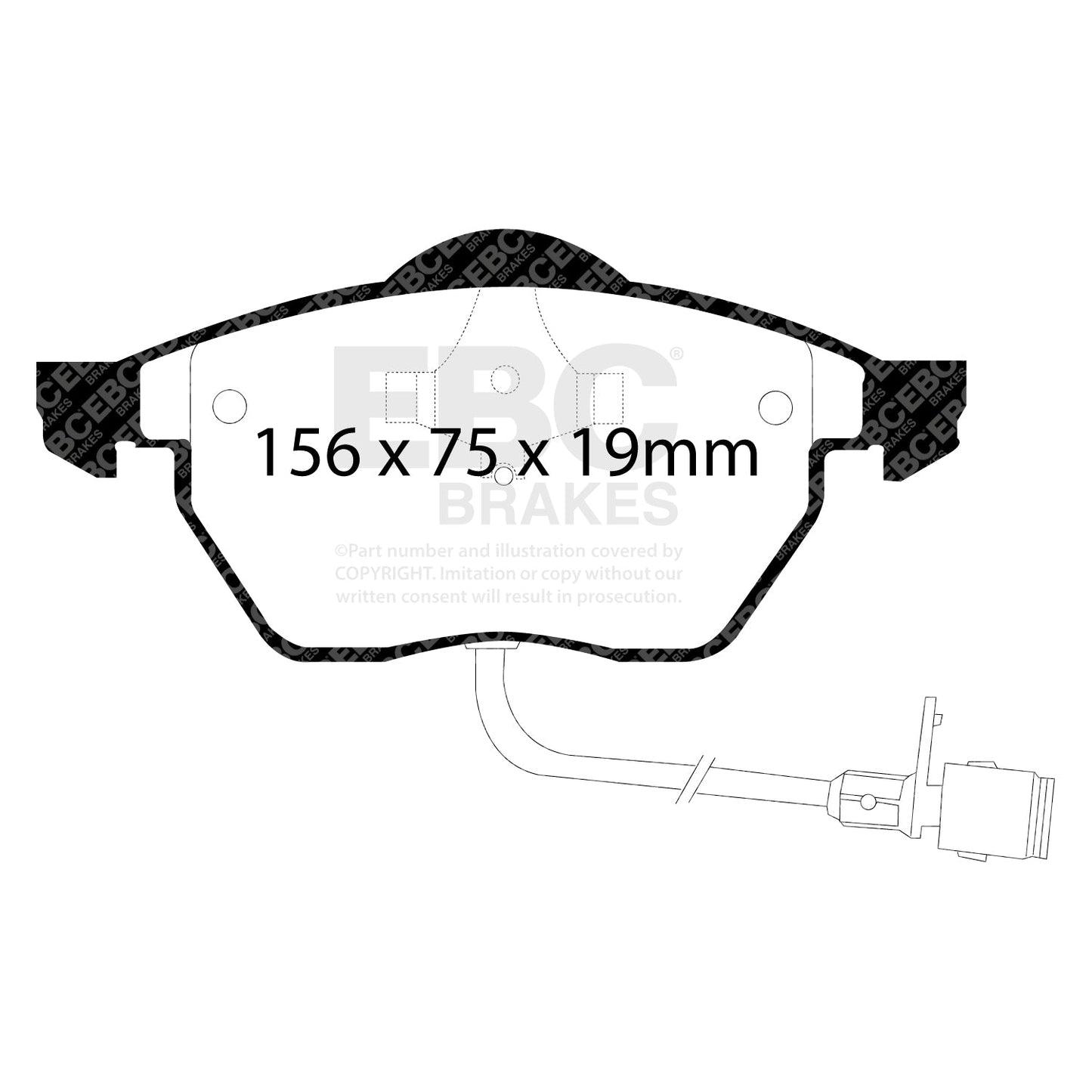 EBC Brakes Pad and Disc Kit (PD11KF1088)