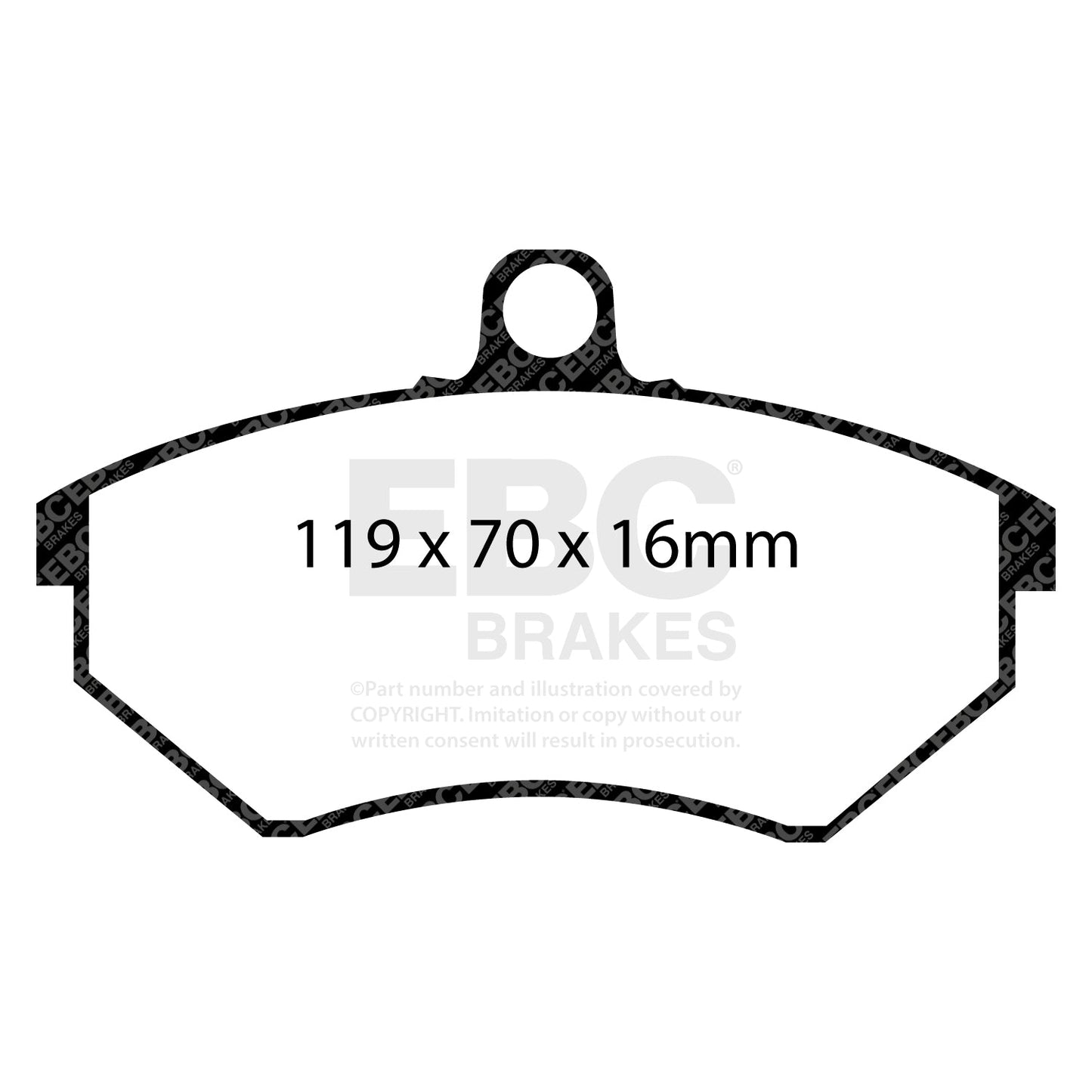 EBC Performance Pack Pad & Line Kit with Yellowstuff Pads (PLK1754)
