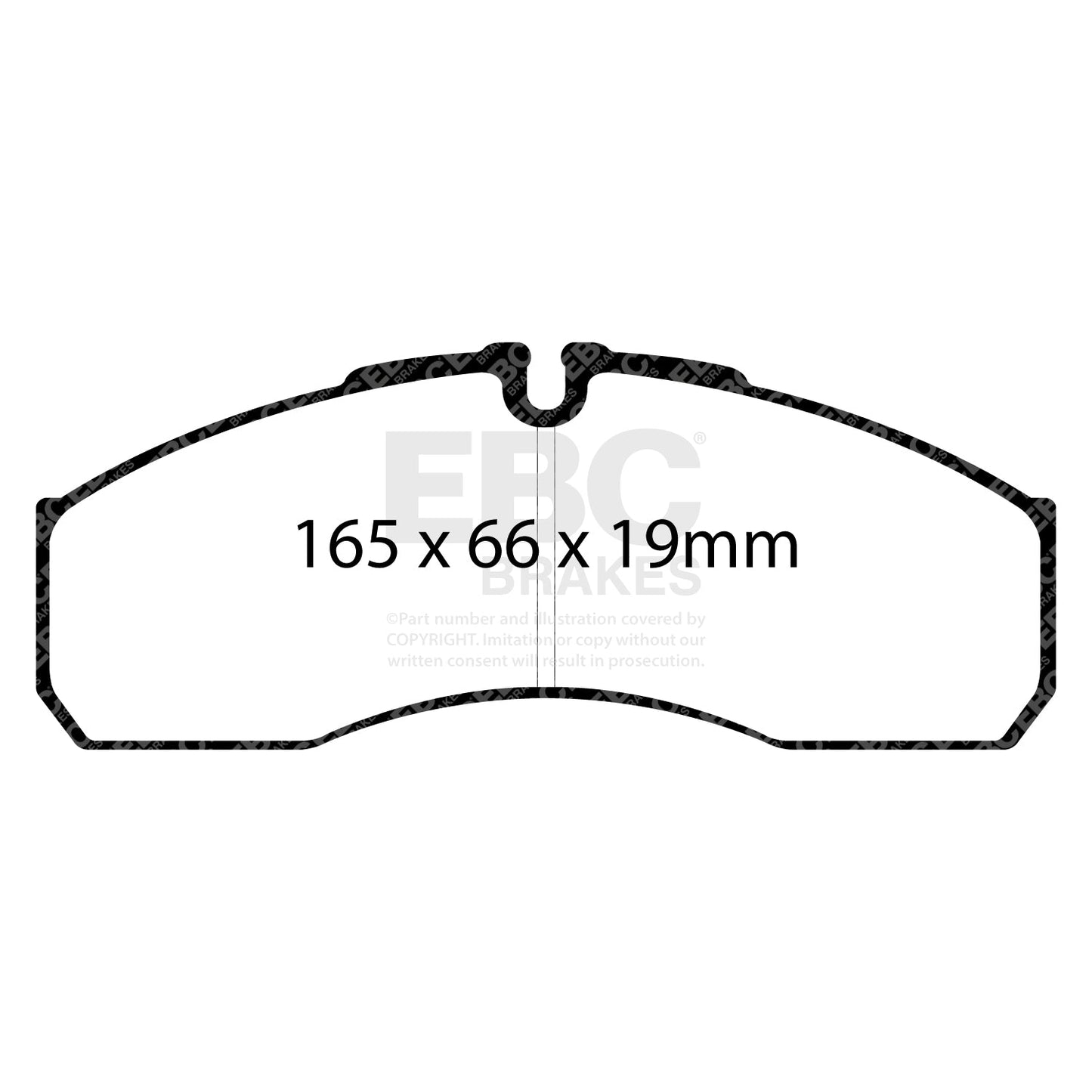 EBC Ultimax OE Replacement Brake Pad Set (DP850)