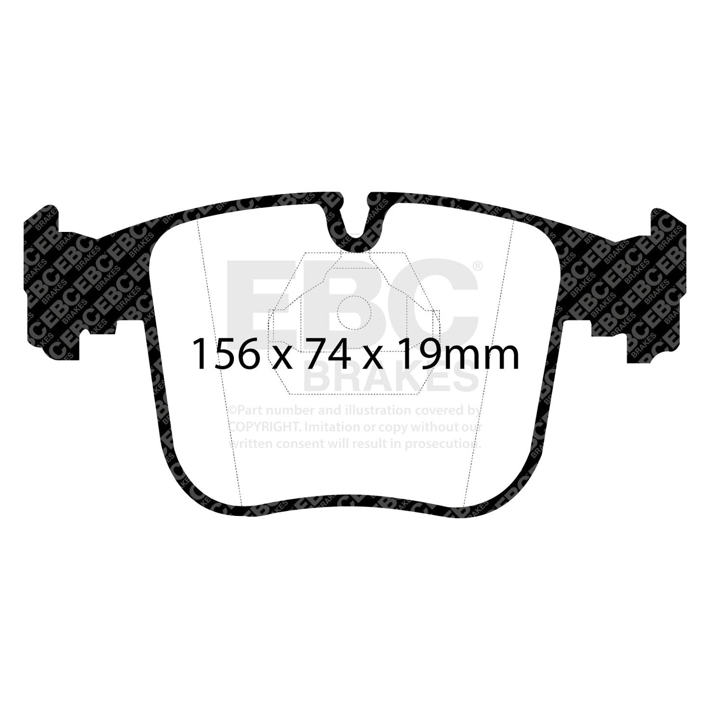 EBC Brakes Pad and Disc Kit (PD03KF237)