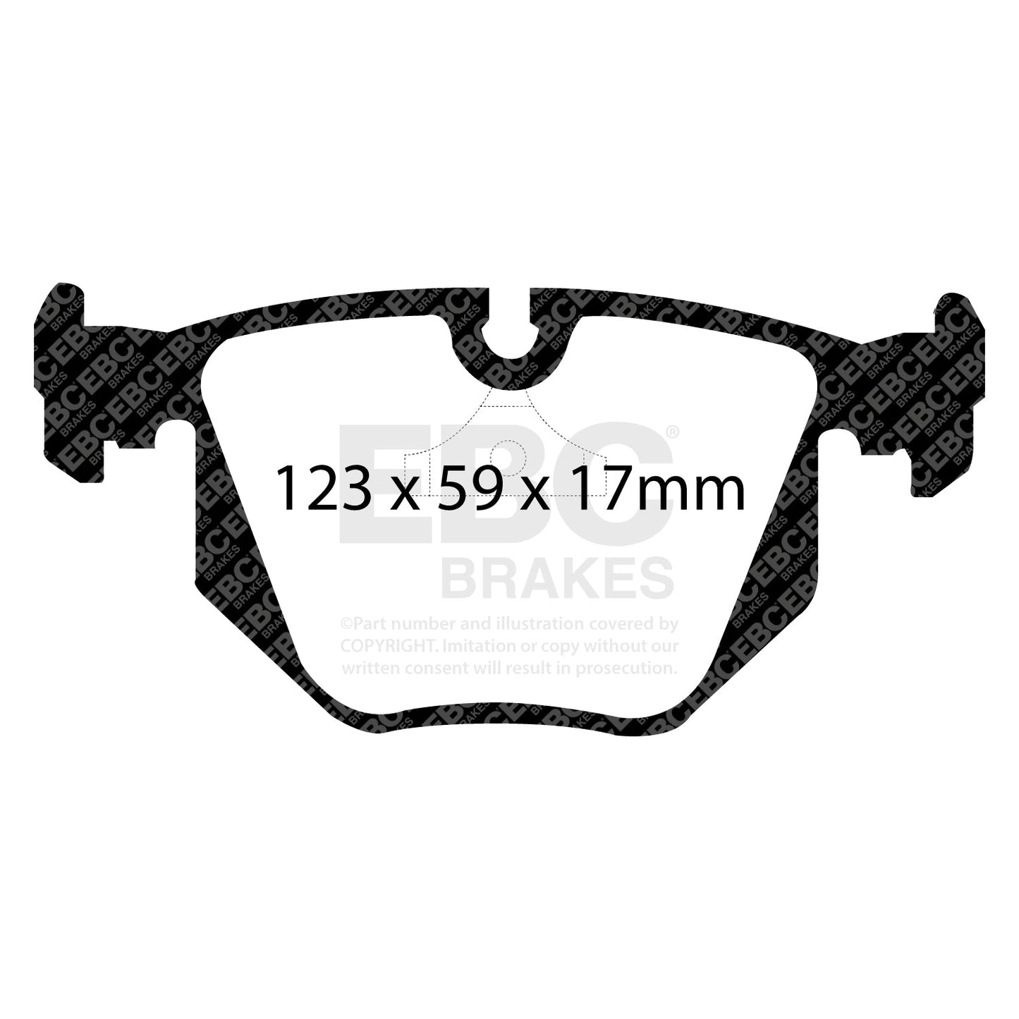EBC Brakes Pad and Disc Kit (PDKR172)