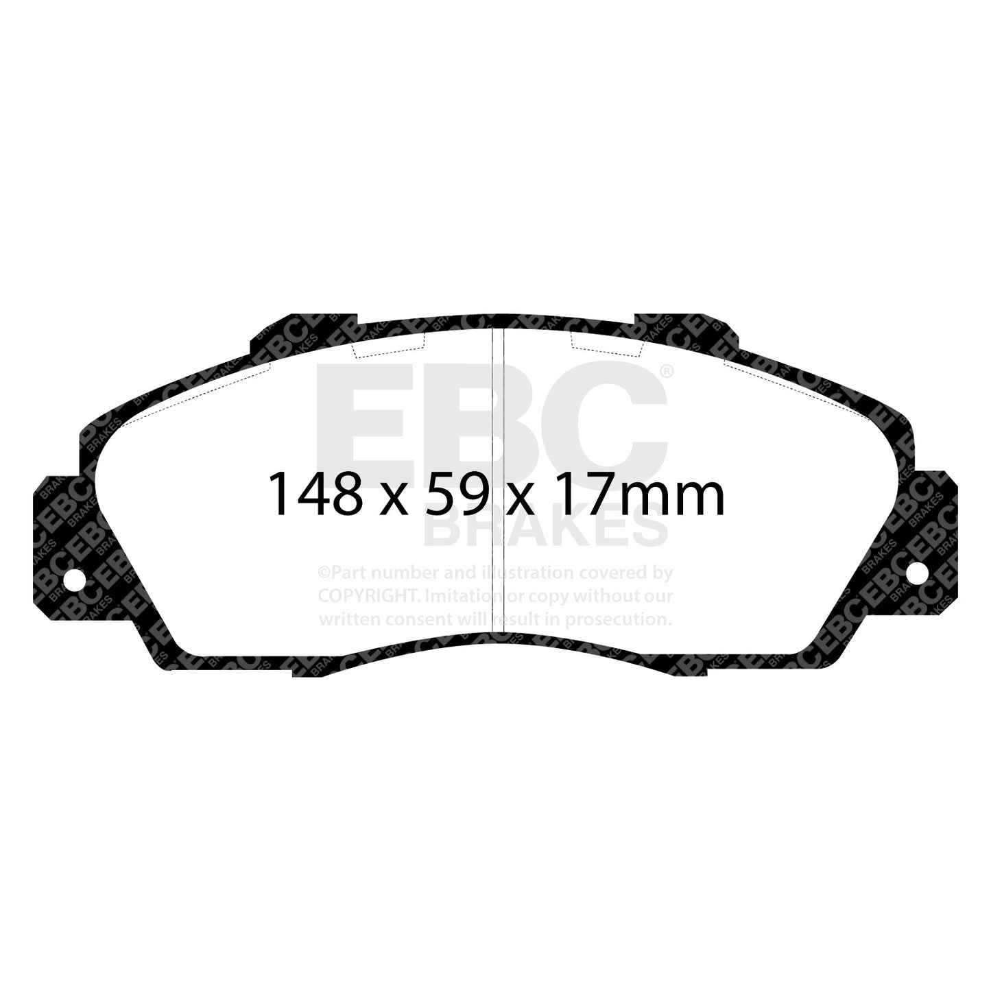EBC Brakes Pad and Disc Full vehicle Kit (PD40K887)